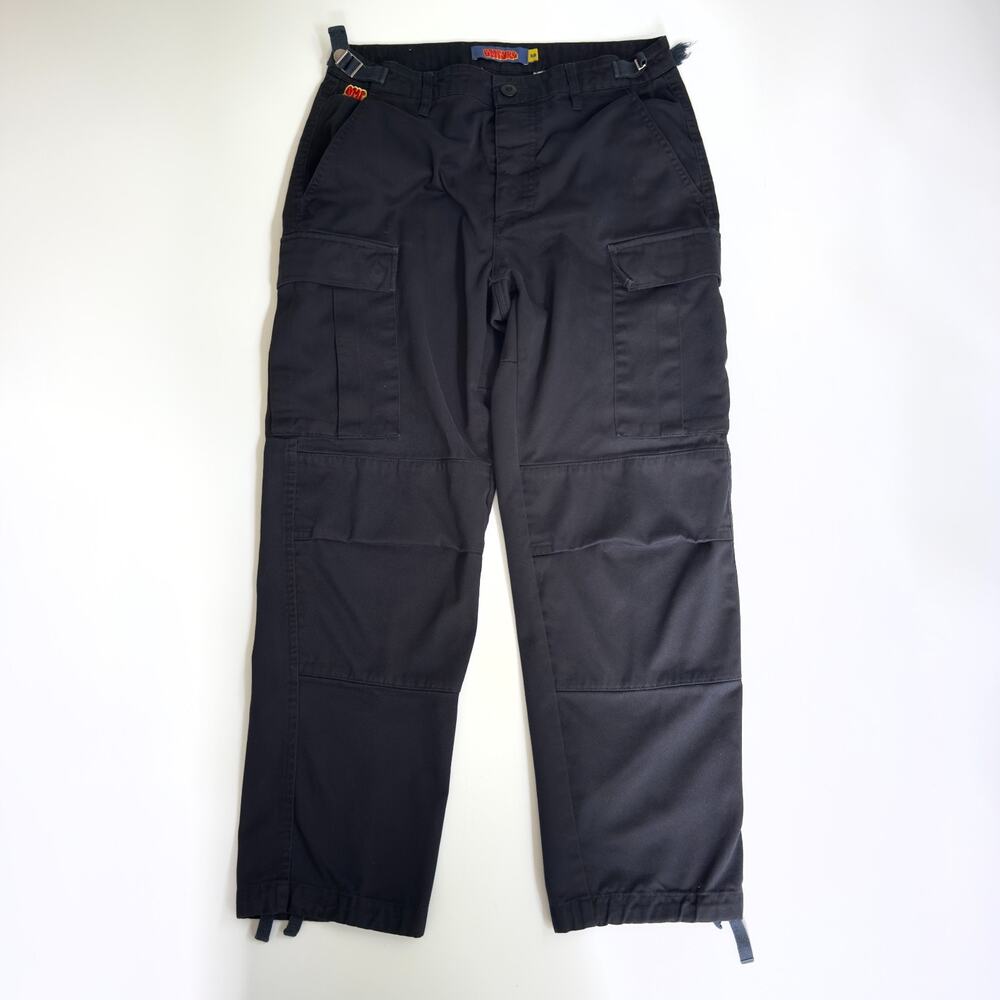 Empyre Cargo Pants Men's Size 28 Black Tactical Utility Baggy Heavyweight Skate - Picture 1 of 10